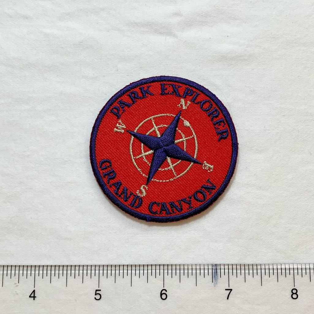 Grand Canyon Park Explorer Compass Sew On Patch